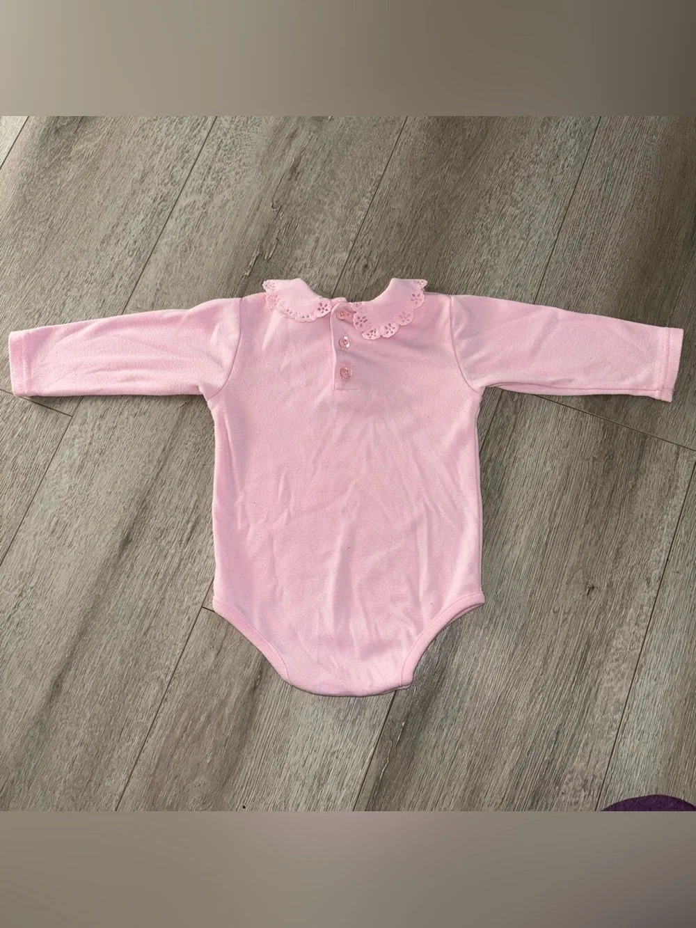 Vintage Y2K Tweety Bird Looney Tunes Pink Baby Body Suit Size 18 Months 2000